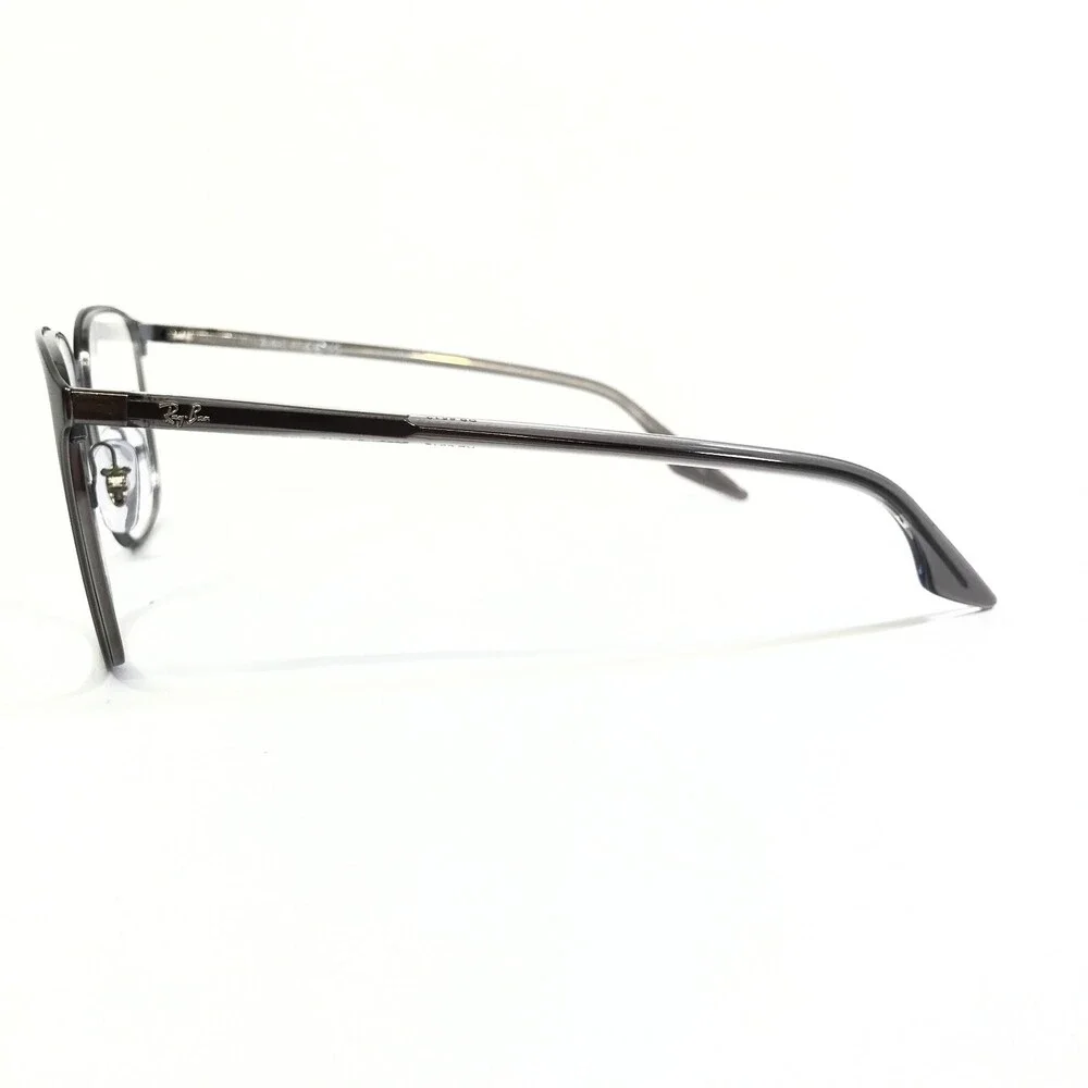 Ray-Ban Eyeglasses Frames RB6512 2553 Grey Silver Square Full Rim 54-19-145